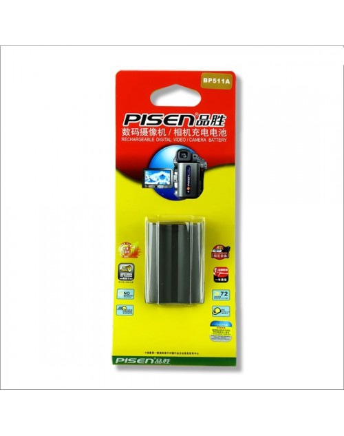 Pin Pisen BP-511A For Canon